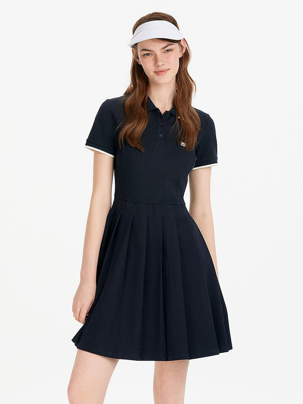 Women's Dress With Tiny Front Print
