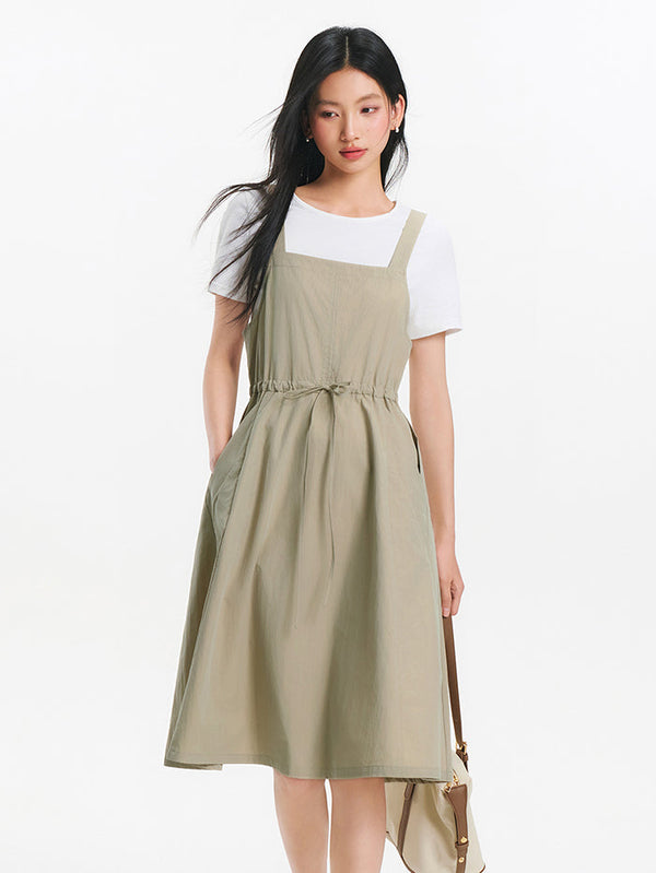 Women's Two-Piece Suspender Dress