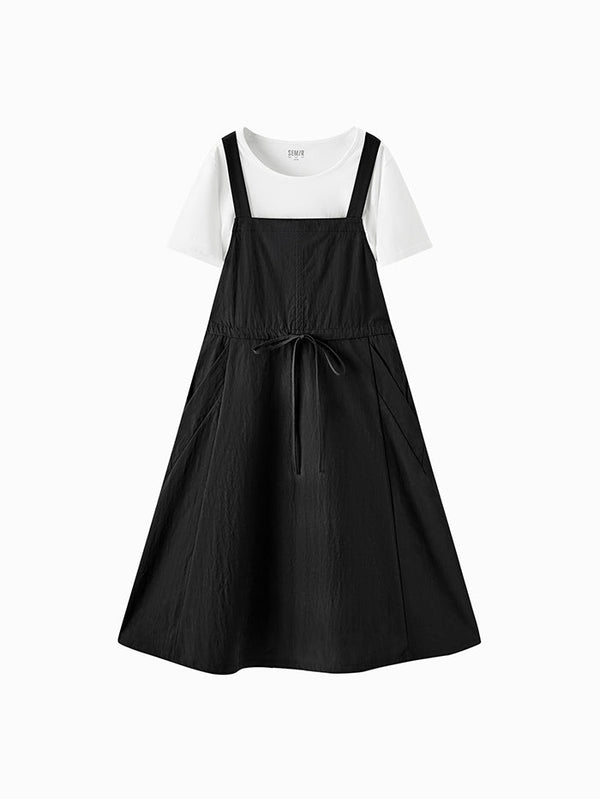 Women's Two-Piece Suspender Dress