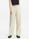 Women's Solid Colored Flowy Pants