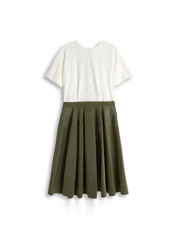Women's Contrast Colored Dress