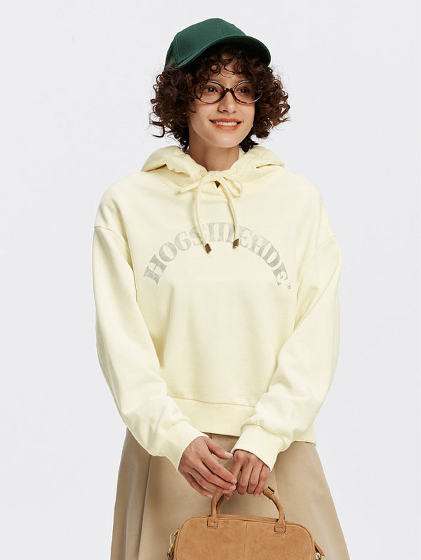 Women's Printed Hoodie with Front and Back Design