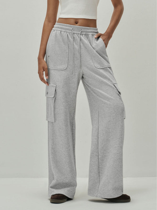 Women's Cargo Sweatpants with Pockets