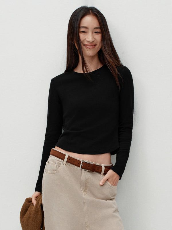 Women's Basic Long Sleeve T-Shirt