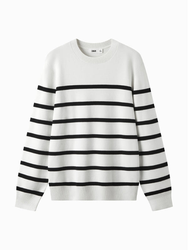 Men's Striped Knitted Sweater