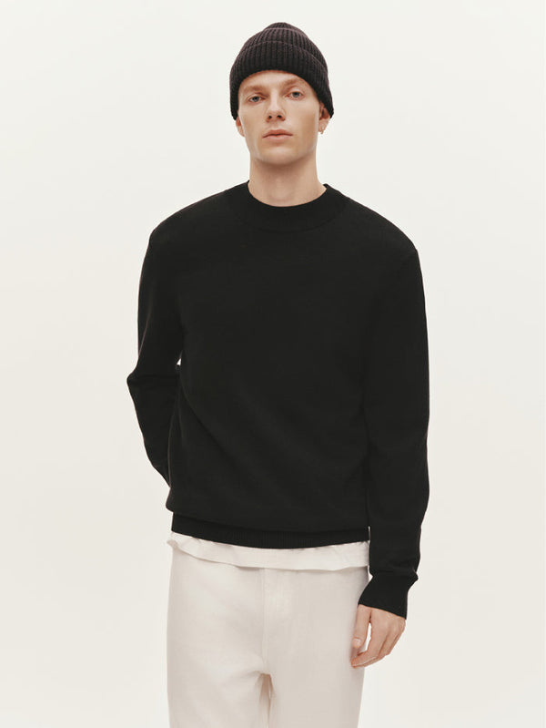 Men's Basic Knitted Sweater