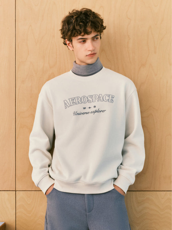 سويت شيرت مطبوع بكتابة للرجال