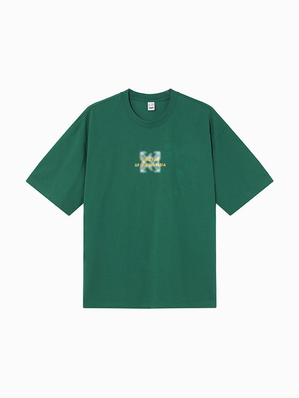 Unisex T-Shirt With Front And Back Prints